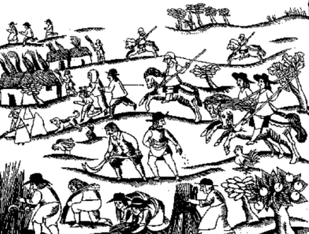 羊吃人圈地運(yùn)動(dòng)