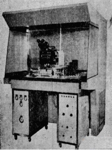 1972年用于擴散硅壓力傳感器生產(chǎn)的國產(chǎn)光刻機
