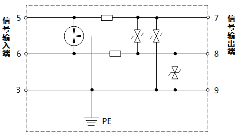 24V和48V直流電源浪涌保護(hù)器原理圖 24V和48V直流電源浪涌保護(hù)器原理圖