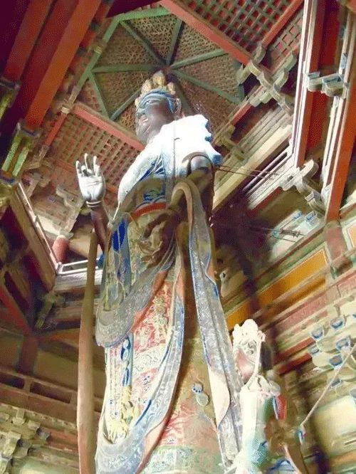 獨(dú)樂寺觀音閣佛像