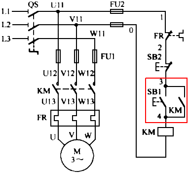 電動(dòng)機(jī)連續(xù)運(yùn)行控制電氣原理圖