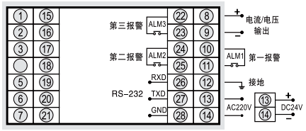 液晶熱量積算儀接線(xiàn)端子 液晶熱量積算儀接線(xiàn)端子
