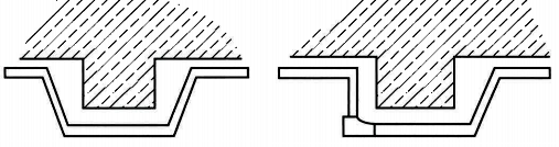 不得在混凝土梁柱上鑿孔或鋼結(jié)構(gòu)上開(kāi)孔，可采用預(yù)埋穿線管方法